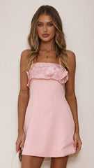 Stella Mini Dress - Pink