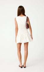 Aloha Mini Dress (Cream)
