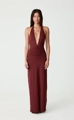 Araminta Maxi Dress (Wine)