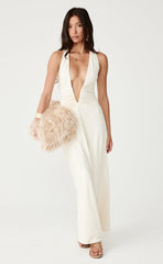 Avril Maxi Dress (Oat)