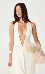 Avril Maxi Dress (Oat)