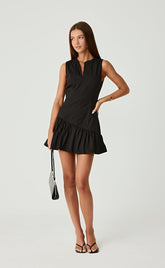 Caden Mini Dress (Black)