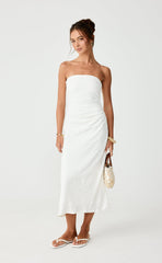 Coastal Midi Dress (Off White)