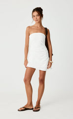 Coastal Mini Dress (Off White)