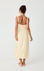 Conway Midi Dress (Lemon)