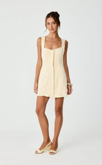 Conway Mini Dress (Lemon)
