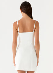 Caelia Mini Dress - White