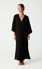 Donna Maxi Dress (Black)