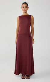 Ellison Maxi Dress (Sangria)