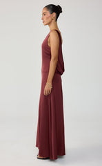 Ellison Maxi Dress (Sangria)