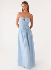 Eirwyn Maxi Dress - Blue