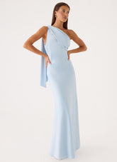 Elena Maxi Dress - Blue