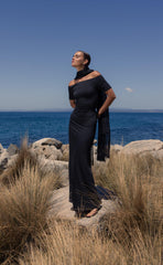 Piper Maxi Dress (Black)