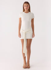 Evani Mini Dress - White