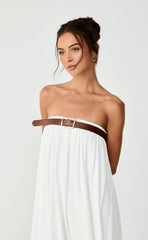 Garden Party Maxi Dress (Off White)