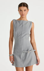 Artie Mini Dress (Cloudy)