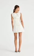 Artie Mini Dress (Oat)