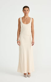 Greer Maxi Dress (Oat)