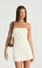 Sarie Mini Dress (Butter)