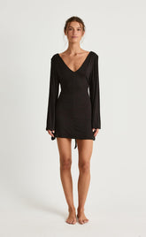 Harlow Mini Dress (Black)