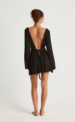 Harlow Mini Dress (Black)