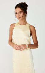 Juro Maxi Dress (Lemon)