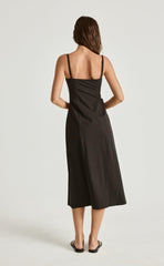 Duran Midi Dress (Black)