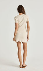 Enya Mini Dress (Vanilla)