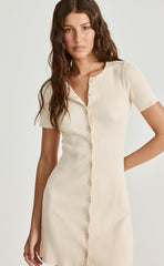 Enya Mini Dress (Vanilla)