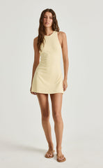 Kylo Mini Dress (Lemon)