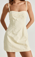 Duran Mini Dress (Butter)