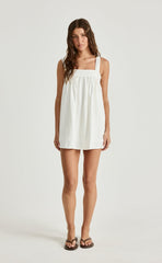 Sutton Mini Dress (White)