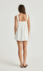 Sutton Mini Dress (White)