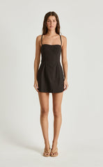 Duran Mini Dress (Black)