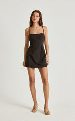 Duran Mini Dress (Black)