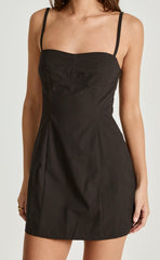 Duran Mini Dress (Black)