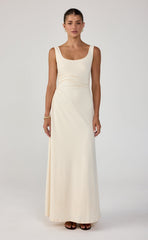 Koa Maxi Dress (Oat)