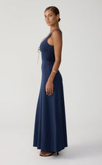 Koa Maxi Dress (Navy)