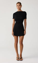 Lane Mini Dress (Black)