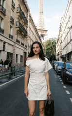 Justin Mini Dress (Cream)
