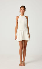 Meet Me Mini Dress (Cream)