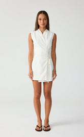 Montane Mini Dress (Off White)