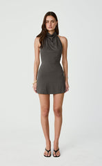 Priya Mini Dress (Slate)