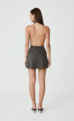 Priya Mini Dress (Slate)