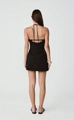 Soren Mini Dress (Black)