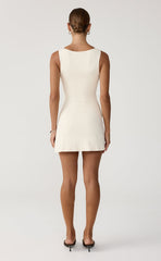 Routine Mini Dress (Oat)