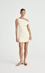 Keegan Mini Dress (Cream)