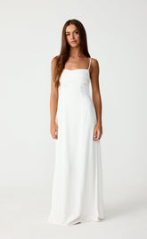 Selene Maxi Dress (White)