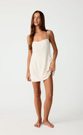Selene Mini Dress (Natural)