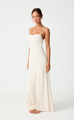 Selene Maxi Dress (Natural)